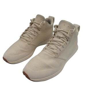 York Athletics The Henry Mid‎ Sneakers Casual Lace Up Beige Mens 11 Womens 12.5